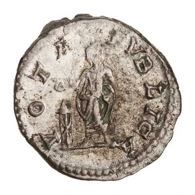 Denarius - Geta VOTA PVBLICA back