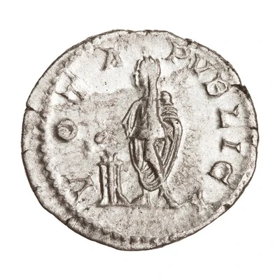 Denarius - Geta VOTA PVBLICA back