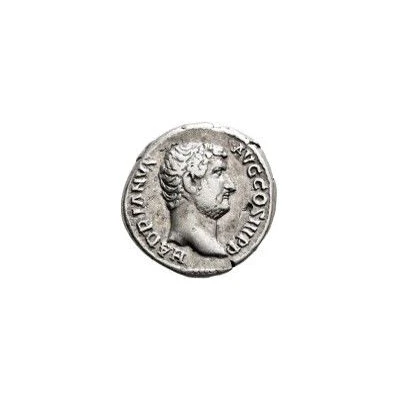 Denarius - Hadrian ADVENTVS AVGVSTI; Roma front