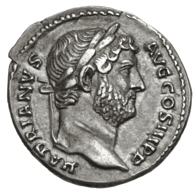 Denarius - Hadrian AEGYPTOS; Egypt front