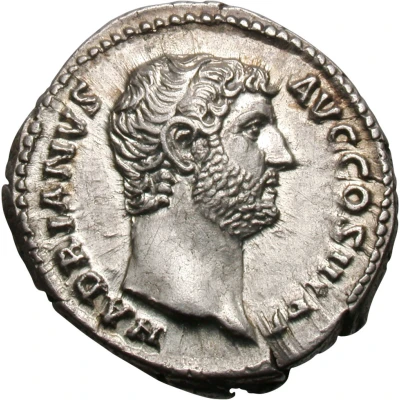 Denarius - Hadrian AEGYPTOS; Egypt front