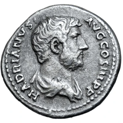 Denarius - Hadrian AEGYPTOS; Egypt front