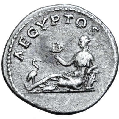 Denarius - Hadrian AEGYPTOS; Egypt back