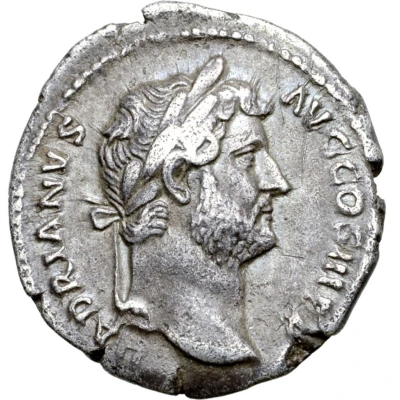 Denarius - Hadrian AFRICA; Africa front