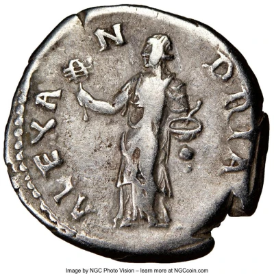 Denarius - Hadrian ALEXANDRIA; Alexandria back