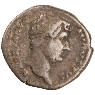 Denarius - Hadrian CLEMENTIA AVG COS III P P; Clementia front