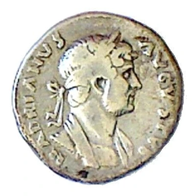 Denarius - Hadrian COS III; Aequitas and Moneta front