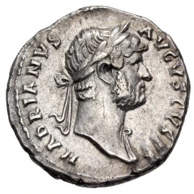 Denarius - Hadrian COS III; Aequitas and Moneta front
