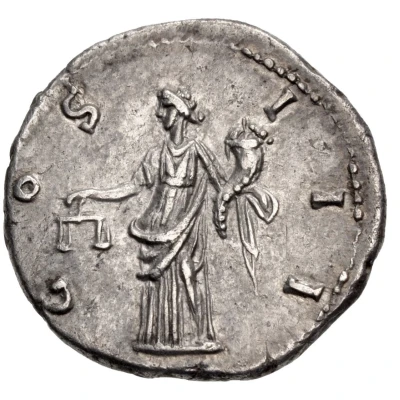 Denarius - Hadrian COS III; Aequitas and Moneta back