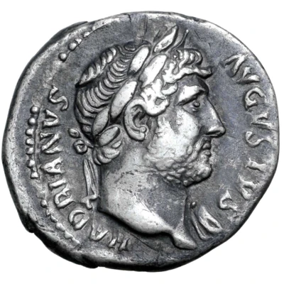 Denarius - Hadrian COS III; Annona front