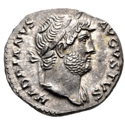 Denarius - Hadrian COS III; Diana front