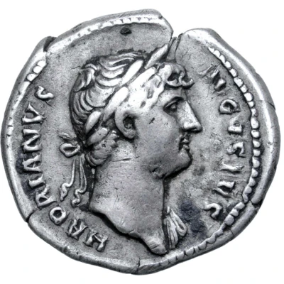 Denarius - Hadrian COS III; Genius front
