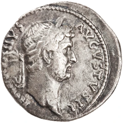Denarius - Hadrian COS III; Genius front