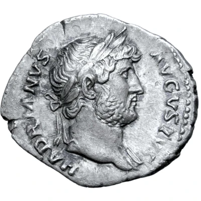 Denarius - Hadrian COS III; Hercules front