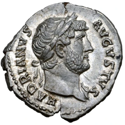 Denarius - Hadrian COS III; Hercules front