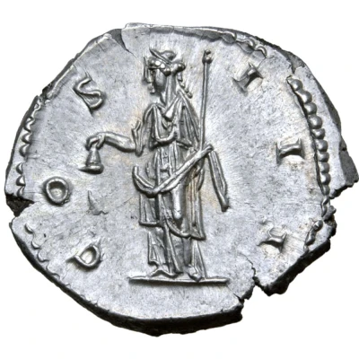 Denarius - Hadrian COS III; Libertas back