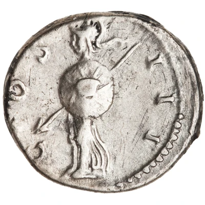 Denarius - Hadrian COS III; Minerva back