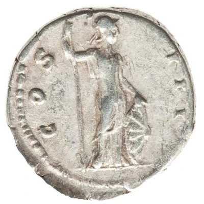 Denarius - Hadrian COS III; Minerva back