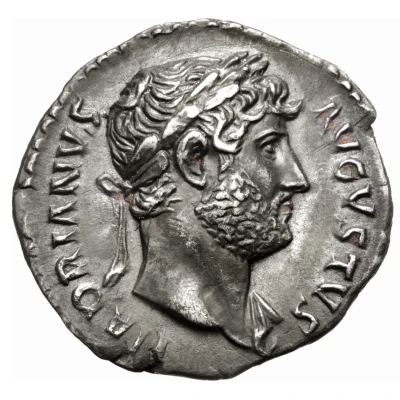 Denarius - Hadrian COS III; Neptune front