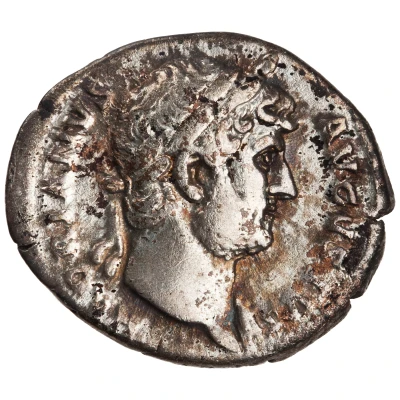Denarius - Hadrian COS III; Neptune front