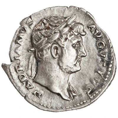 Denarius - Hadrian COS III; Neptune front