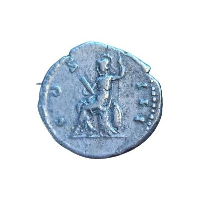 Denarius - Hadrian COS III; Roma back