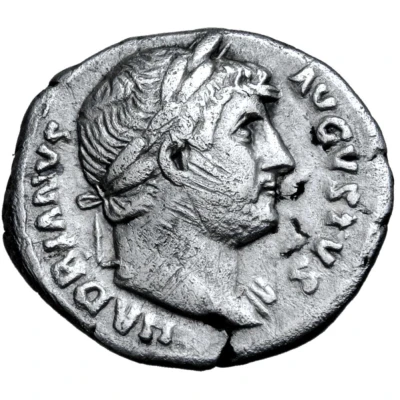 Denarius - Hadrian COS III; Victory front