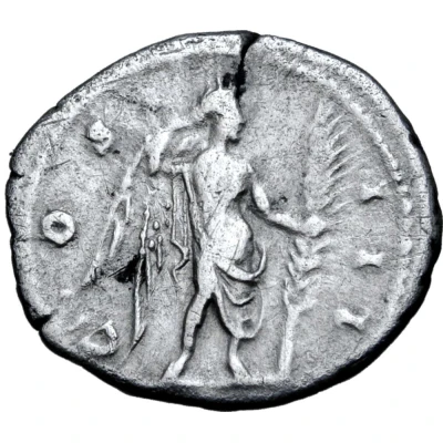 Denarius - Hadrian COS III; Victory back