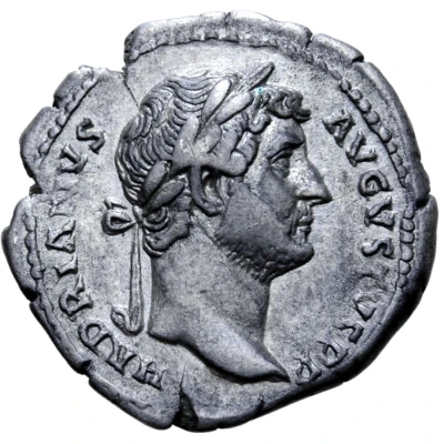 Denarius - Hadrian COS III; Victory front