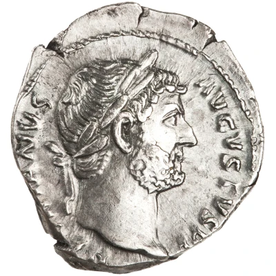 Denarius - Hadrian COS III or COS III front