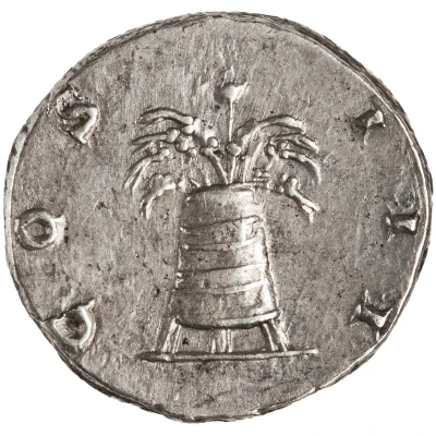 Denarius - Hadrian COS III back
