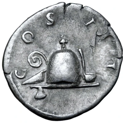 Denarius - Hadrian COS III back