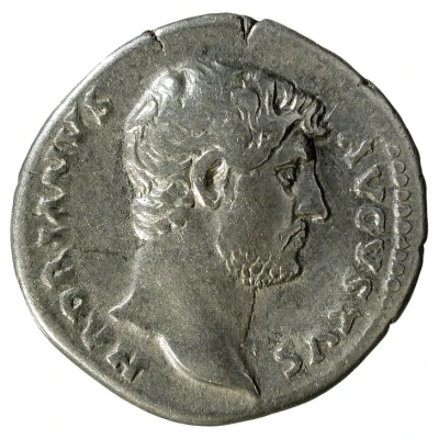 Denarius - Hadrian FELICITAS AVG COS III P P; Felicitas front