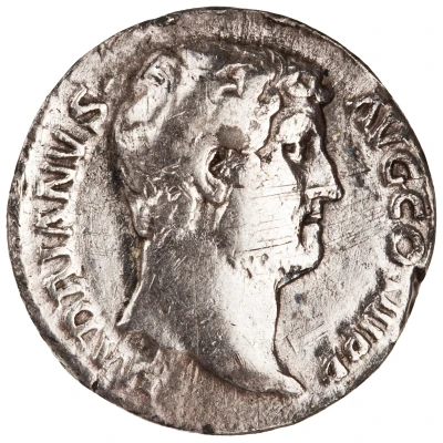 Denarius - Hadrian FELICITAS AVG; Felicitas front