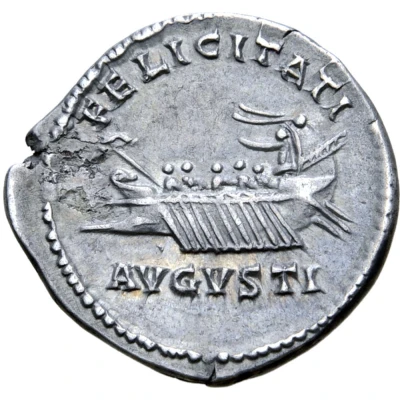 Denarius - Hadrian FELICITATI AVGVSTI back
