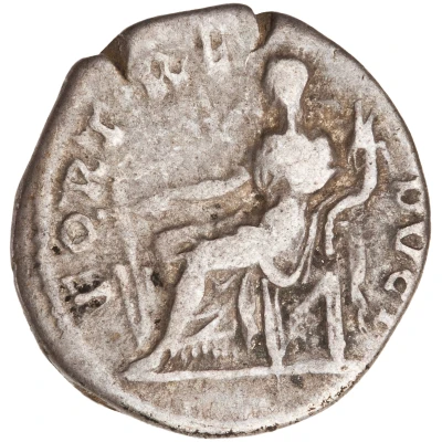 Denarius - Hadrian FORT REDVCI; Fortuna back