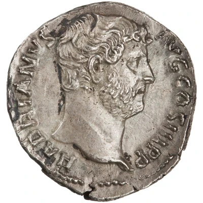 Denarius - Hadrian FORTVNA AVG; Fortuna front