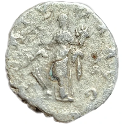 Denarius - Hadrian FORTVNA AVG; Fortuna back