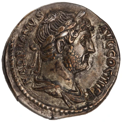 Denarius - Hadrian FORTVNAE REDVCI; Fortuna front