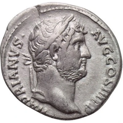Denarius - Hadrian FORTVNAE REDVCI; Fortuna front