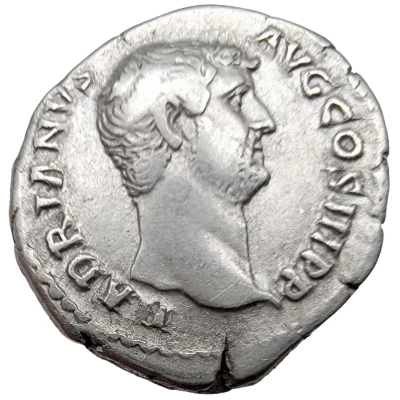 Denarius - Hadrian FORTVNAE REDVCI; Fortuna front