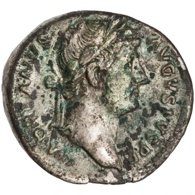 Denarius - Hadrian INDVLGENTIA AVG COS III; Indulgentia front