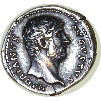 Denarius - Hadrian INDVLGENTIA AVG COS III P P; Indulgentia front