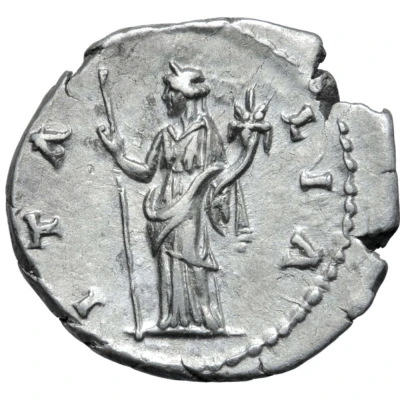 Denarius - Hadrian ITALIA; Italia back