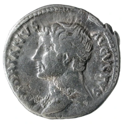 Denarius - Hadrian IVSTITIA AVG P P COS III; Justitia front