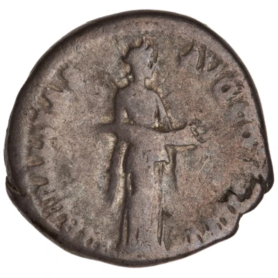 Denarius - Hadrian LIBERALITAS AVG COS III P P; Liberalitas back
