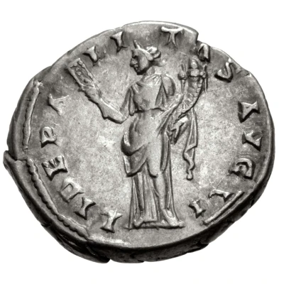 Denarius - Hadrian LIBERALITAS AVG VI; Liberalitas back