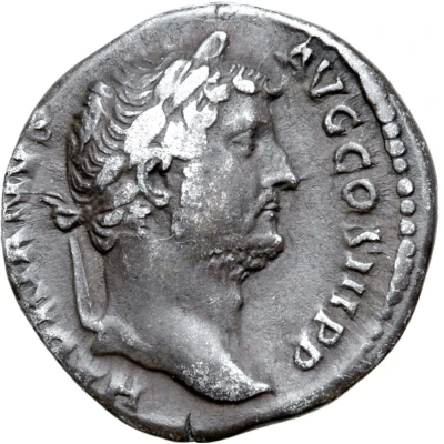 Denarius - Hadrian MONETA AVG; Moneta front