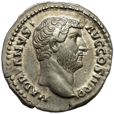 Denarius - Hadrian MONETA AVG; Moneta front