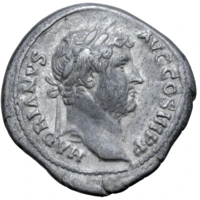 Denarius - Hadrian NILVS; Nilus front